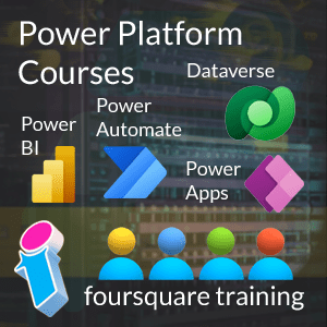 Power Platform training courses classroom setting